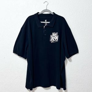 Rocawear short sleeve collared shirt black size 4XB